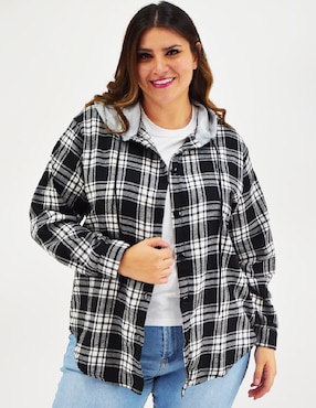 Blusa camisera Roman Fashion manga larga para mujer