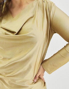 Blusa Roman Fashion manga larga para mujer