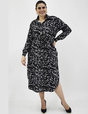 Vestido midi casual Roman Fashion para mujer