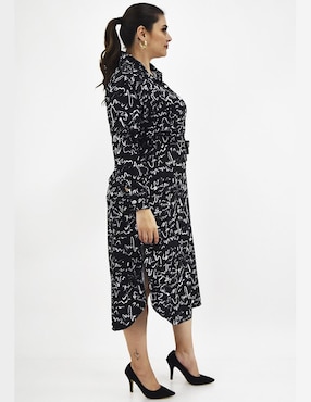 Vestido midi casual Roman Fashion para mujer