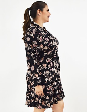 Vestido arriba de la rodilla casual Roman Fashion para mujer