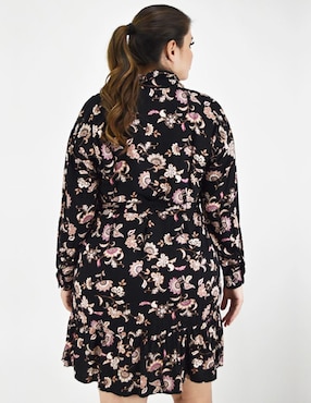 Vestido arriba de la rodilla casual Roman Fashion para mujer