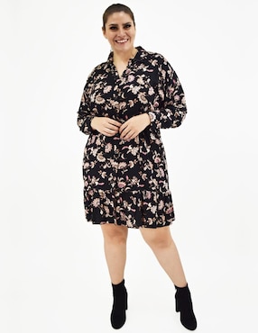Vestido arriba de la rodilla casual Roman Fashion para mujer