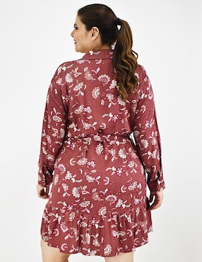 Vestido arriba de la rodilla casual Roman Fashion para mujer