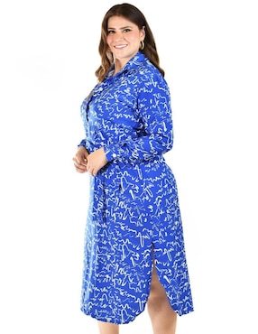 Vestido midi casual Roman Fashion para mujer