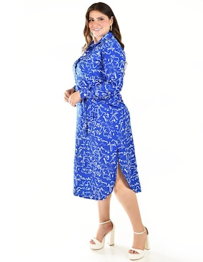 Vestido midi casual Roman Fashion para mujer
