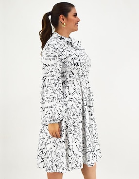 Vestido midi de fiesta Roman Fashion
