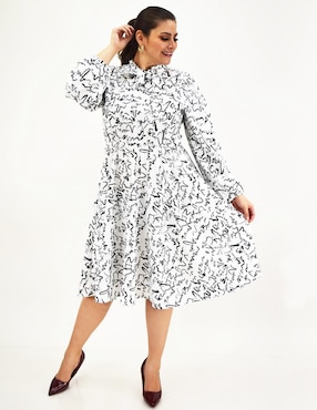 Vestido midi de fiesta Roman Fashion
