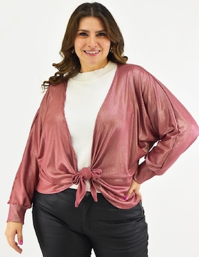 Suéter Roman Fashion cuello simulado para mujer