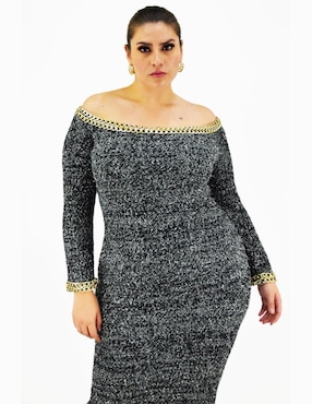 Vestido largo formal Roman Fashion para mujer