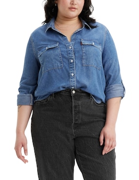 Blusa Levi's Manga Larga Para Mujer