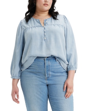 Blusa Levi's Manga Larga Para Mujer