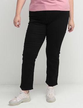 Jeans Straight Levi's 314 Corte Cintura Para Mujer