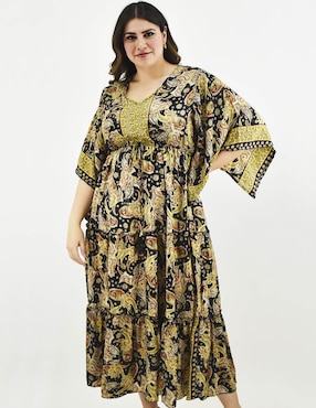 Vestido midi casual Roman Fashion para mujer