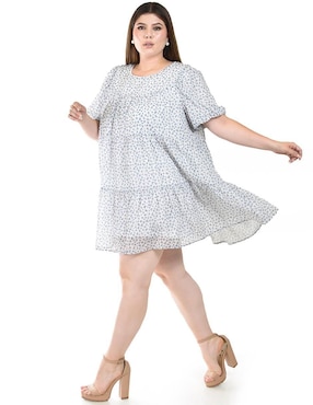 Vestido corto casual Roman Fashion para mujer