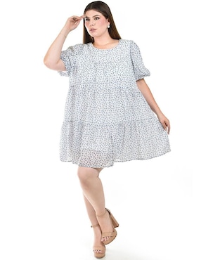 Vestido corto casual Roman Fashion para mujer