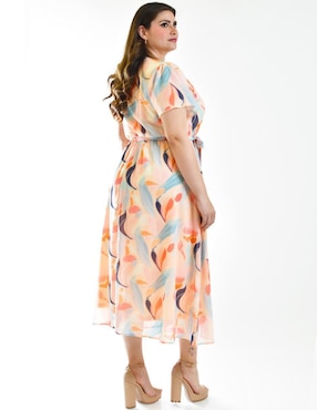 Vestido midi casual Roman Fashion para mujer