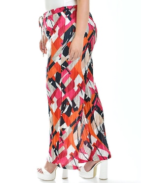 Pantalón plisado Roman Fashion amplio para mujer