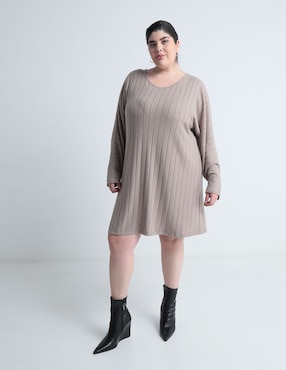 Vestido A La Rodilla Casual The Pattern Para Mujer