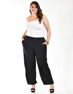 Pantalón Roman Fashion straight para mujer