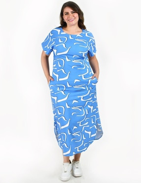 Vestido midi casual Roman Fashion para mujer