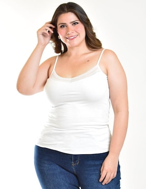 Blusa de tirantes Roman Fashion para mujer