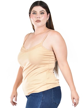 Blusa de tirantes Roman Fashion para mujer