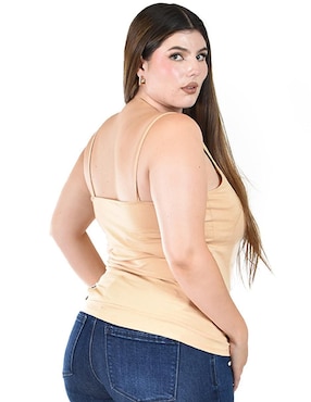 Blusa de tirantes Roman Fashion para mujer