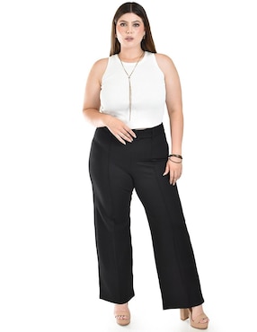 Pantalón Roman Fashion straight para mujer