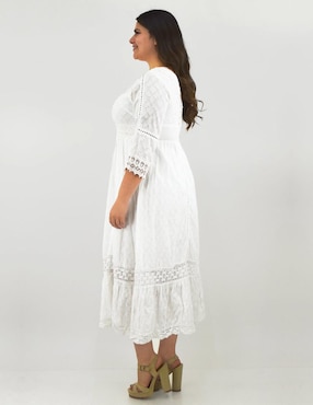 Vestido midi casual Roman Fashion para mujer