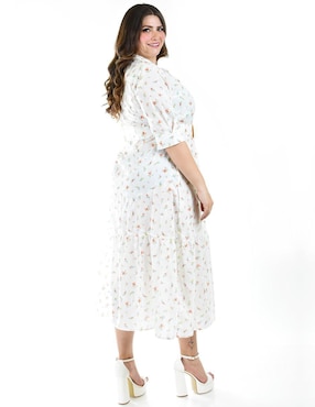 Vestido midi casual Roman Fashion para mujer