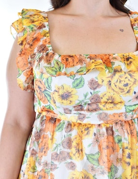 Vestido a la rodilla casual Roman Fashion para mujer