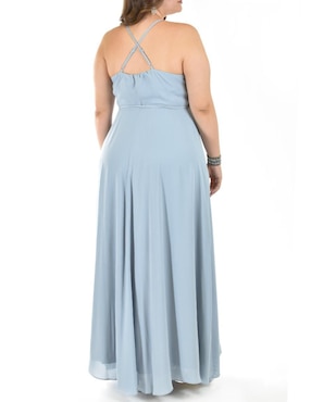 Vestido maxi de fiesta Roman Fashion escote V