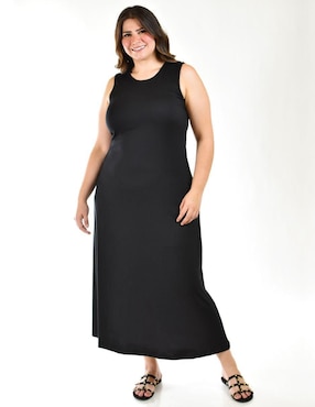 Vestido crop casual Roman Fashion para mujer
