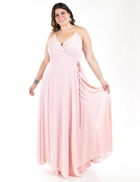Vestido maxi de fiesta Roman Fashion escote V