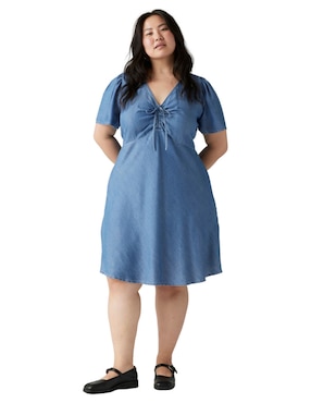 Vestido Mini Casual Levi's Para Mujer