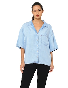 Blusa Levi's Manga Corta Para Mujer