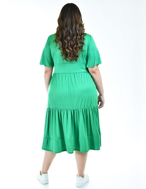 Vestido midi casual Roman Fashion para mujer