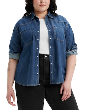 Blusa Levi's Manga Larga Para Mujer