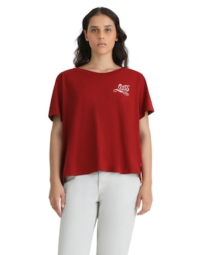 Playera Manga Corta Levi's Cuello Redondo Para Mujer