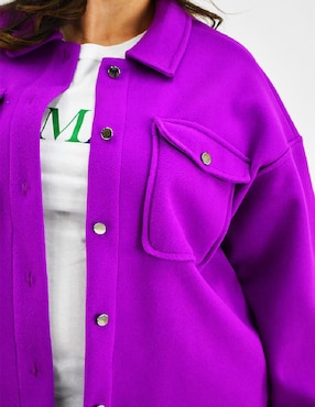 Abrigo Roman Fashion abierto para mujer