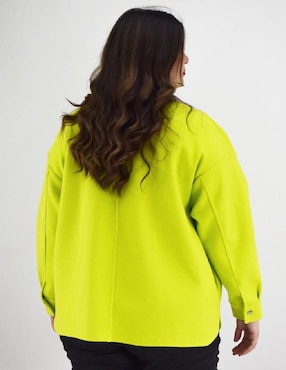Abrigo Roman Fashion abierto para mujer