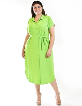 Vestido midi casual Roman Fashion para mujer