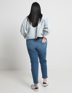 Jeans mom 365 Essential corte cintura para mujer
