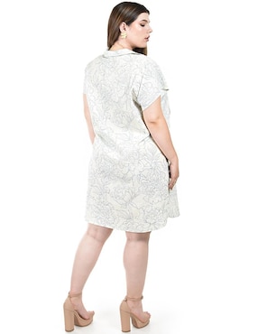 Vestido a la rodilla casual Roman Fashion para mujer