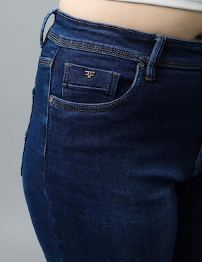 Jeans skinny Roman Fashion J-Dff-1277-Dark para mujer