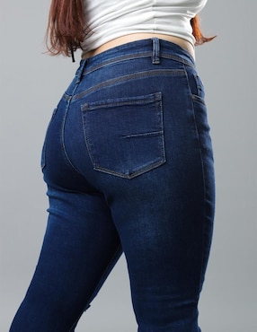 Jeans skinny Roman Fashion J-Dff-1277-Dark para mujer
