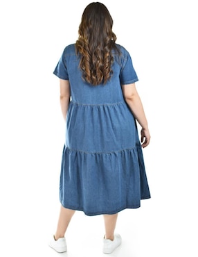 Vestido midi casual Roman Fashion para mujer