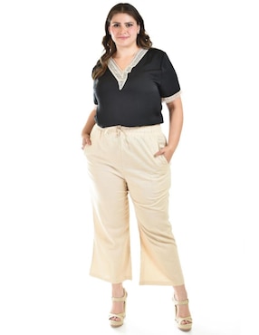 Pantalón Roman Fashion straight para mujer