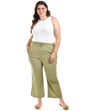 Pantalón Roman Fashion acampanado para mujer
